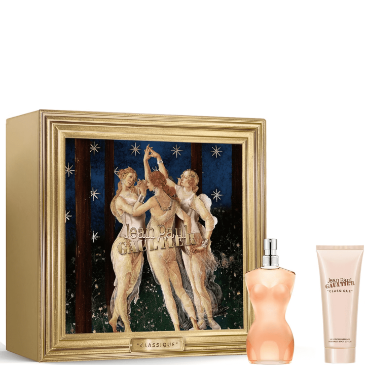 Jean Paul Gaultier Classique Cadeau Set - Eau De Toilette 100ml And Body Lotion 75ml