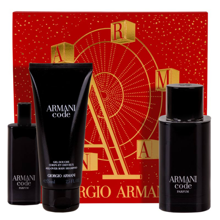 Armani Code Parfum Gift Set – Luxe Geurset voor Mannen
