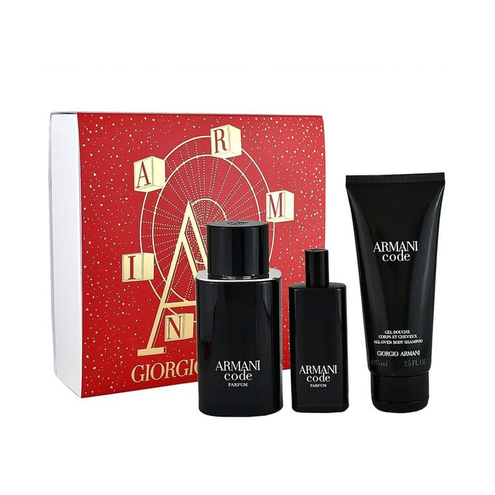 Armani Code Parfum Gift Set – Luxe Geurset voor Mannen