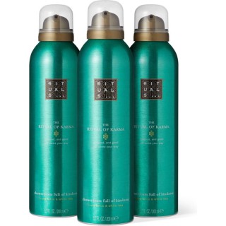3x Rituals of Karma Foam Douch Gel 600ml